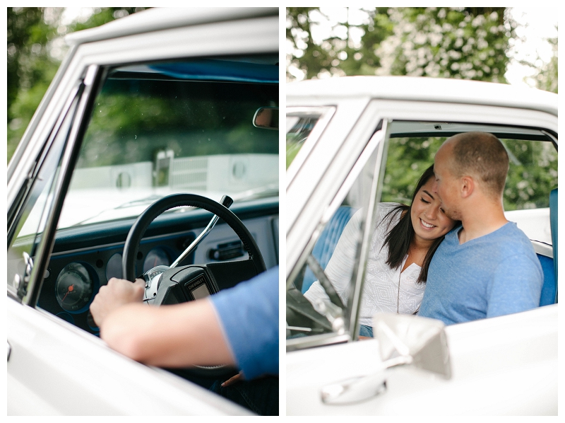 abbotsford fishing country engagement shoot with an old truck-0020