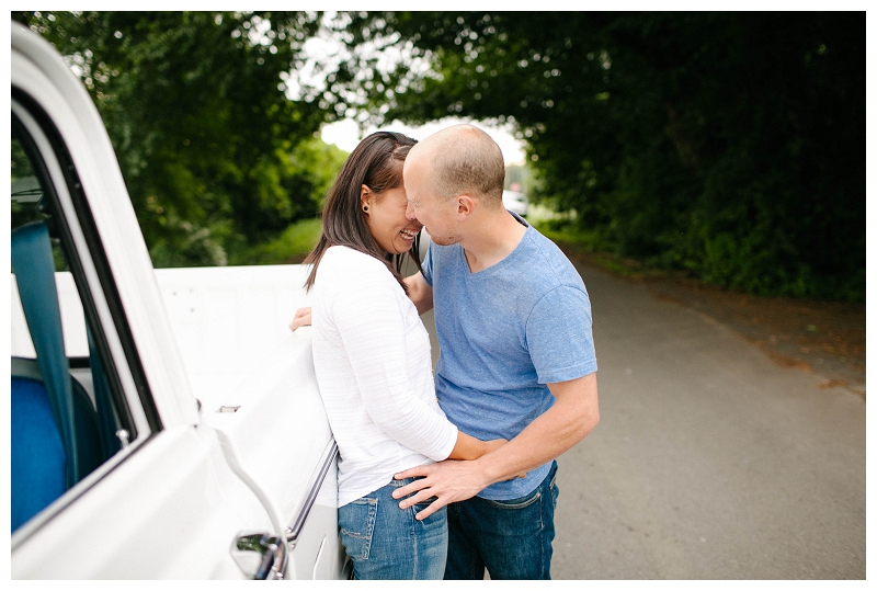 abbotsford fishing country engagement shoot with an old truck-0030