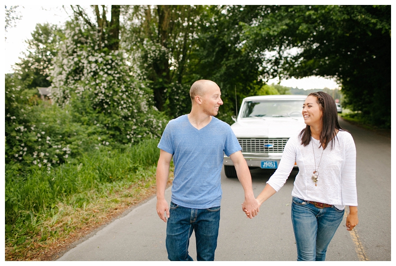 abbotsford fishing country engagement shoot with an old truck-0034