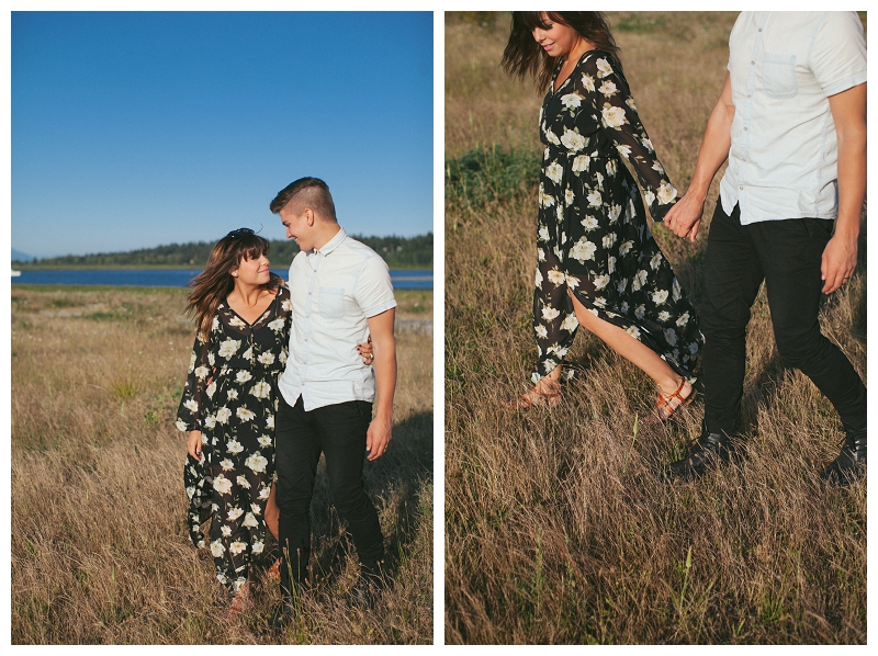 crescent beach anniversary beach engagement shoot portraits at sunset-0004