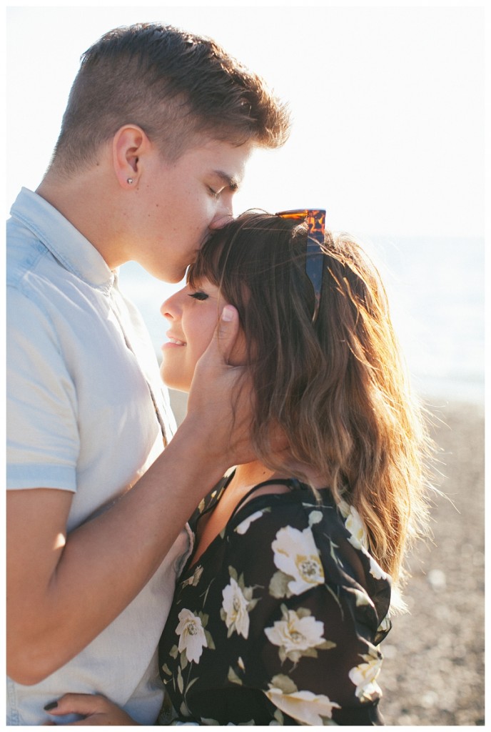 crescent beach anniversary beach engagement shoot portraits at sunset-0008