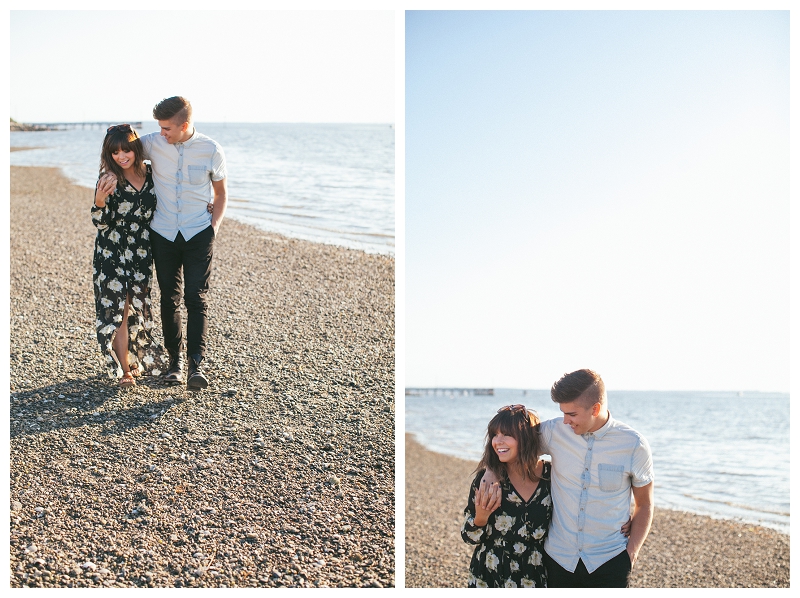 crescent beach anniversary beach engagement shoot portraits at sunset-0009