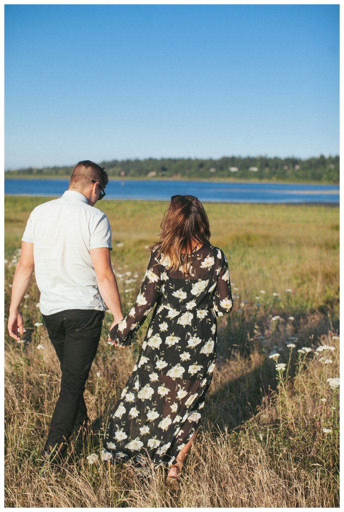 crescent beach anniversary beach engagement shoot portraits at sunset-0019