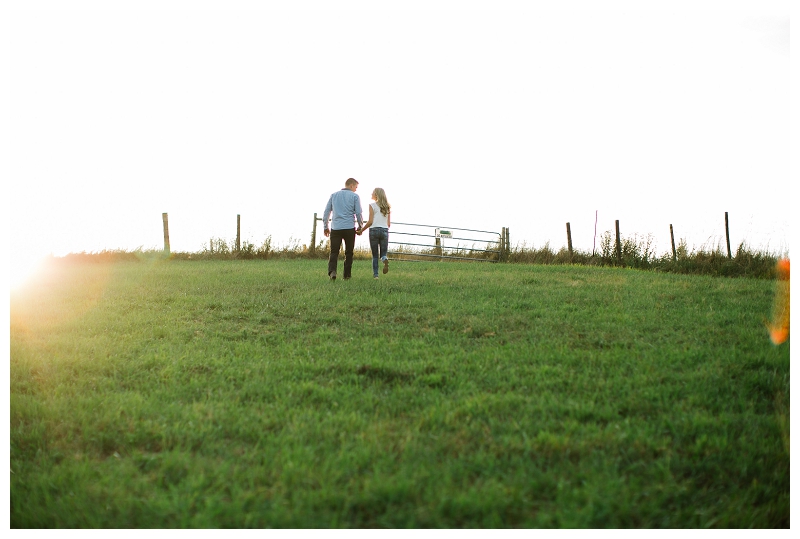 langley farm couples portraits country field at sunset-0002