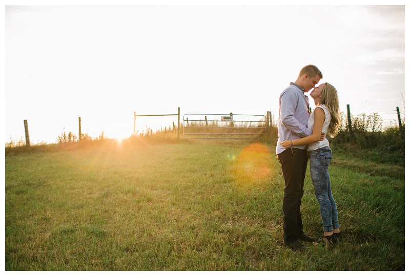 langley farm couples portraits country field at sunset-0006