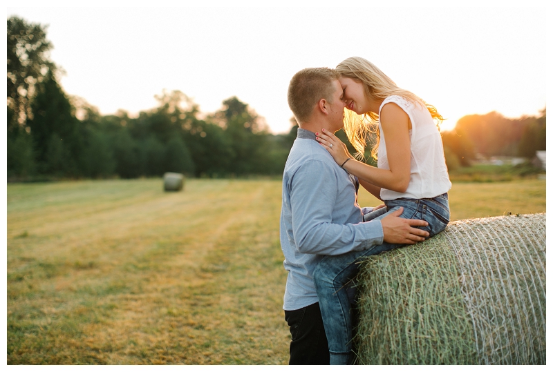 langley farm couples portraits country field at sunset-0023