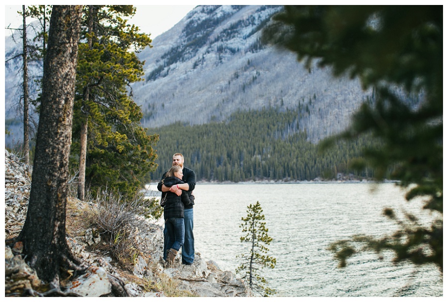 Amanda+Brad engagement Banff, Alberta-101