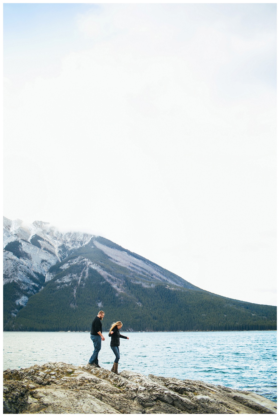 Amanda+Brad engagement Banff, Alberta-113