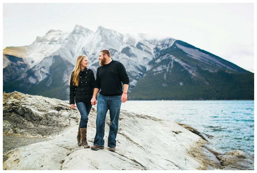 Amanda+Brad engagement Banff, Alberta-114