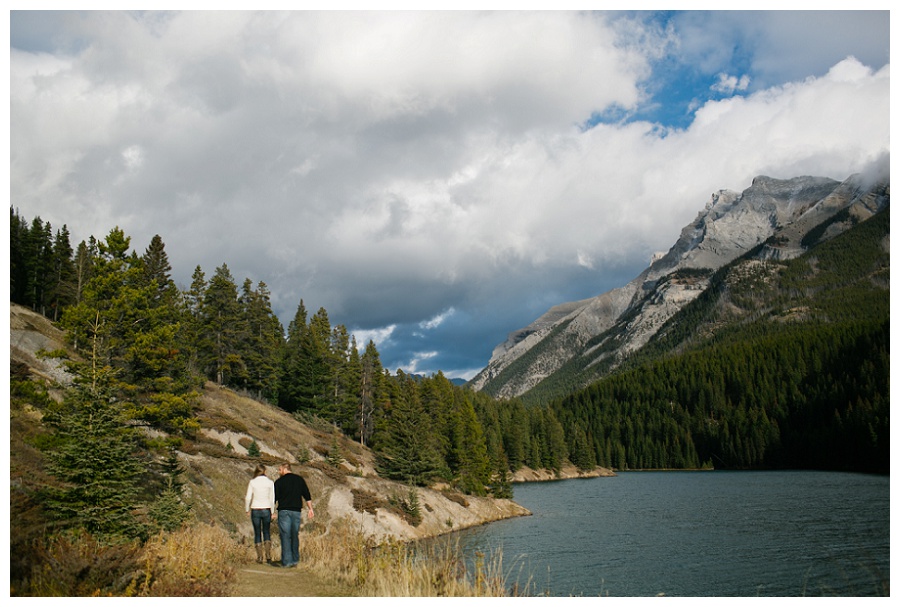 Amanda+Brad engagement Banff, Alberta-56