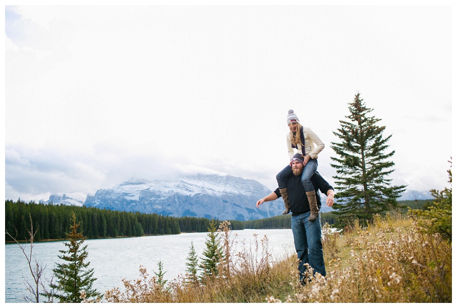 Amanda+Brad engagement Banff, Alberta-62