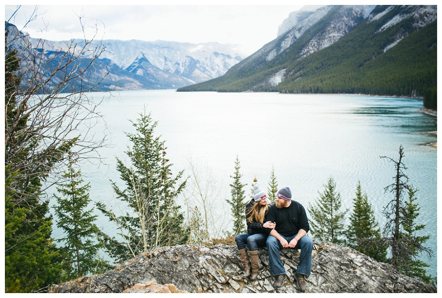 Amanda+Brad engagement Banff, Alberta-76