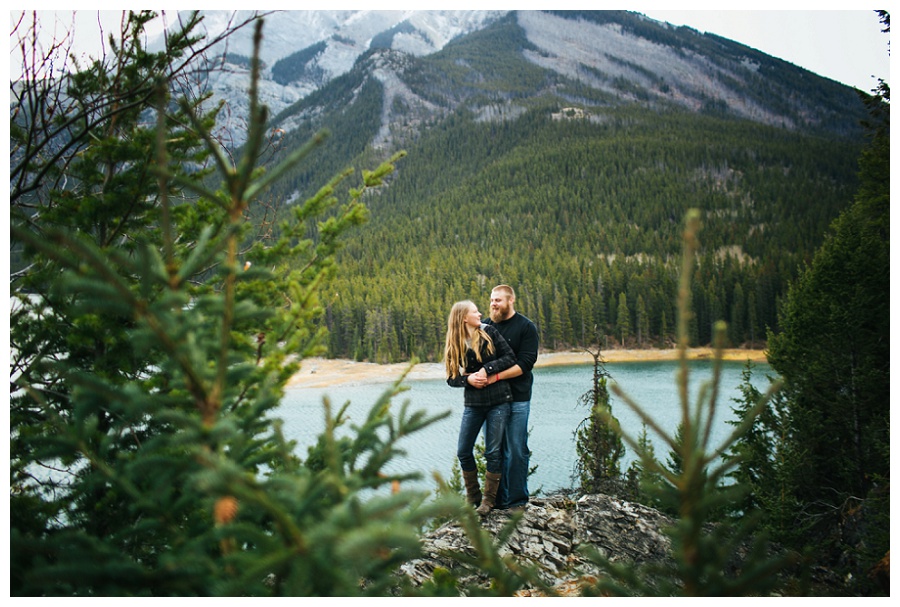 Amanda+Brad engagement Banff, Alberta-83