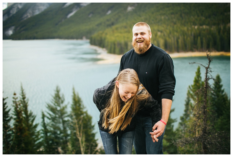 Amanda+Brad engagement Banff, Alberta-87