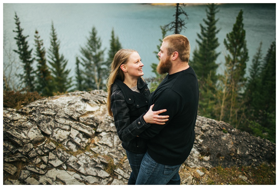 Amanda+Brad engagement Banff, Alberta-91