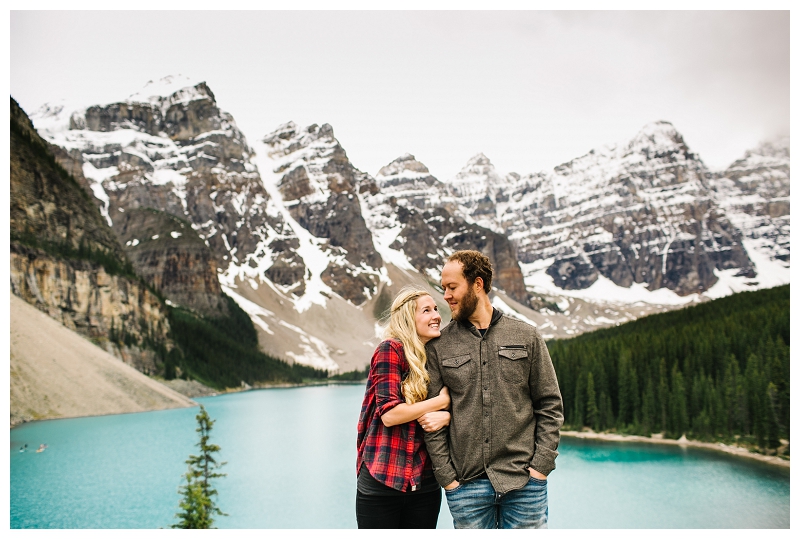 moraine lake, banff national park engagement photographer_006