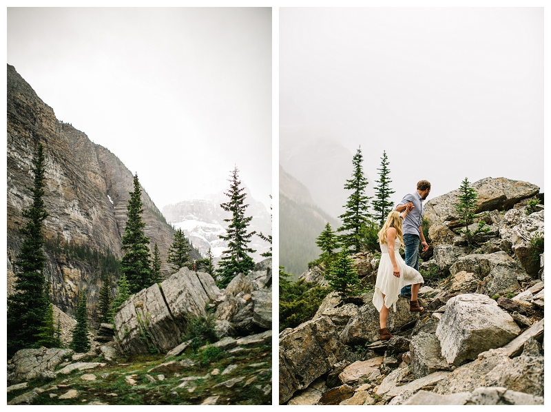 moraine lake, banff national park engagement photographer_018