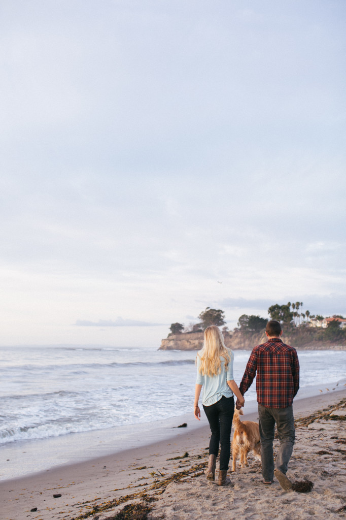 Intimate destination wedding photographer ll santa barbara engagement -1