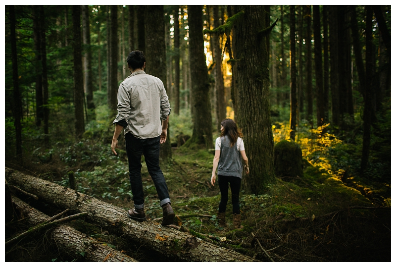 jenny and drew forest engagement-9