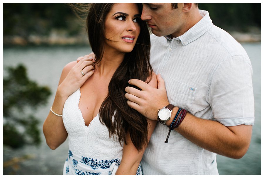 lighthouse park vancouver engagement